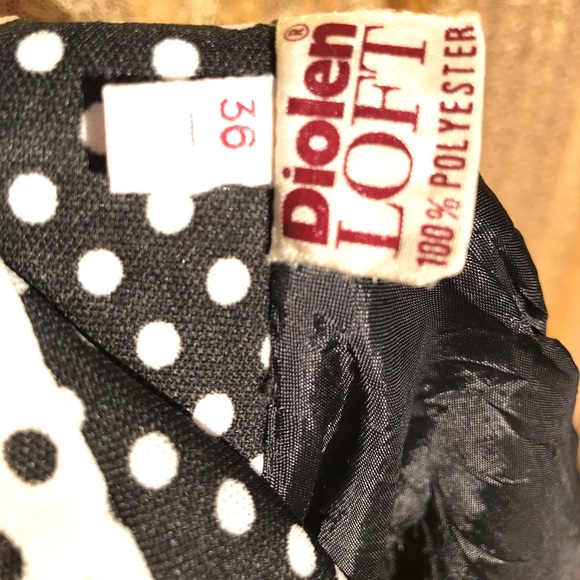 Vintage polka dot cardigan jacket size 36 - Picture 4 of 4